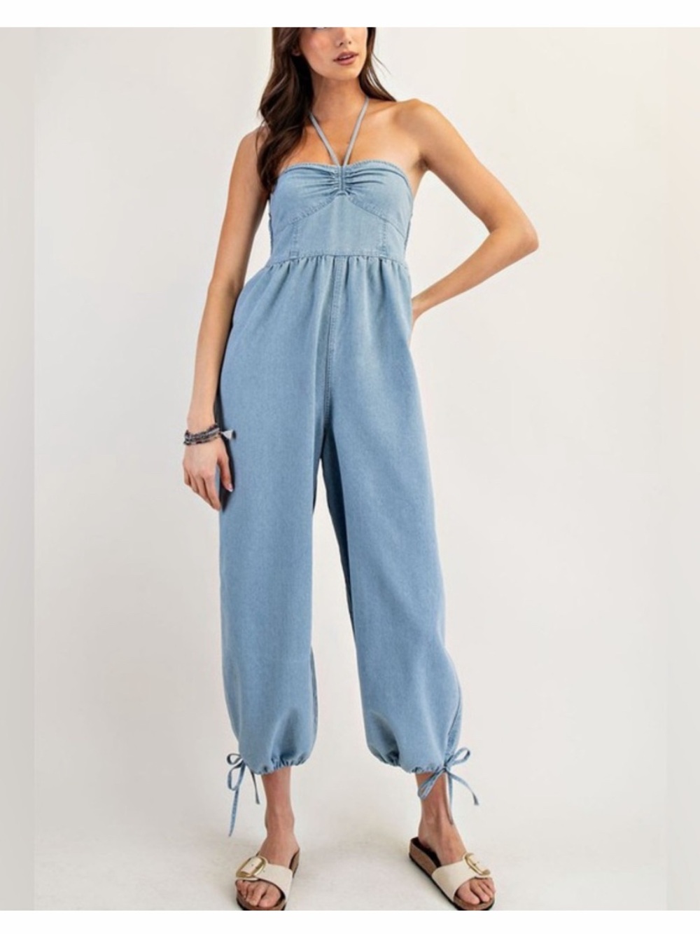 Denim jumpsuit